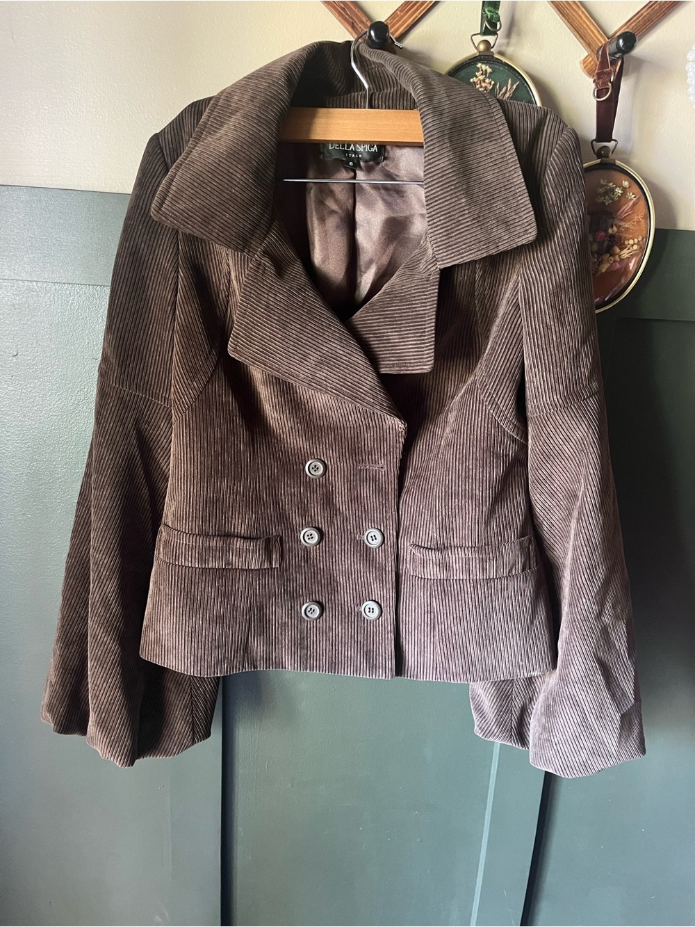 Brown Corduroy Blazer